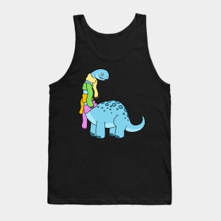 Cozy brontosaurus Tank Top